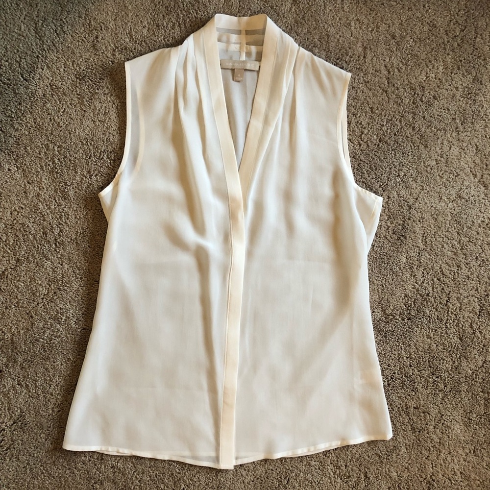 NWOT Sheer Silk Banana Republic Blouse